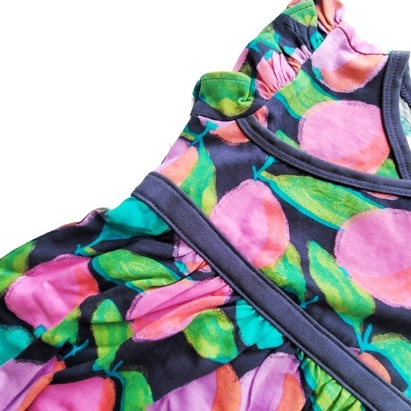 Tea Collection 3T Guava Go-Go Pink Flutter Dress NWT - Picture 3 of 3
